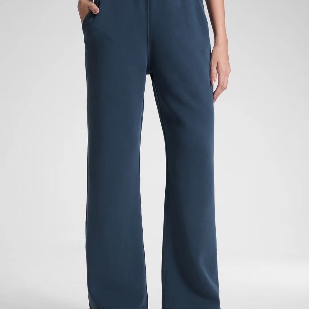 CRZ YOGA Deep Blue Wide-Leg Pants
